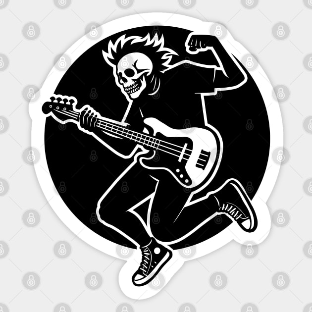 METALHEAD Sticker by artslaves
